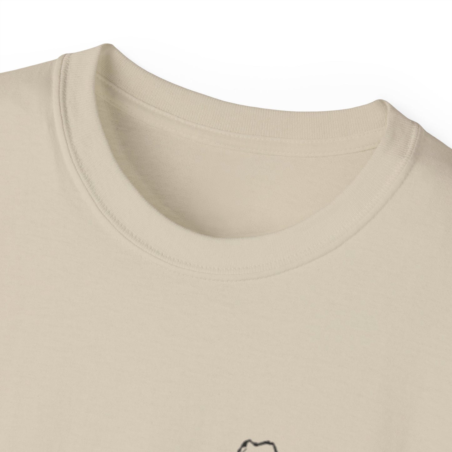 Music Lover's Unisex Ultra Cotton Tee - Guitar Design