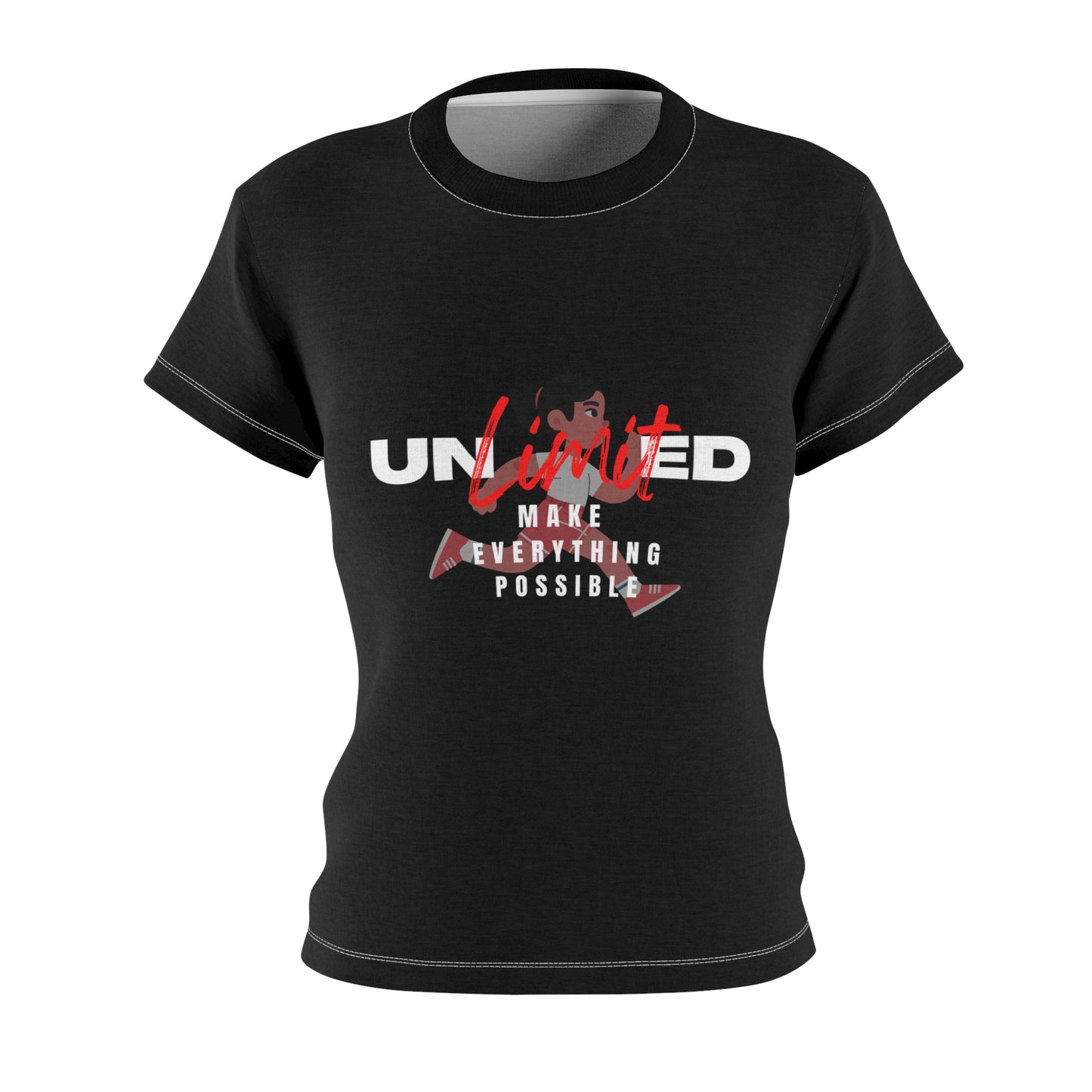 Empowering Women's Cut & Sew Tee - 'Unlimited: Make Everything Possible'