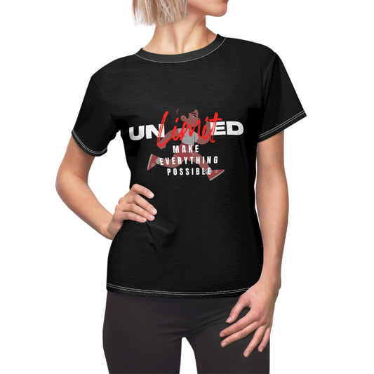 Empowering Women's Cut & Sew Tee - 'Unlimited: Make Everything Possible'