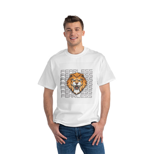 Fearless Lion Graphic T-Shirt for Bold Spirit