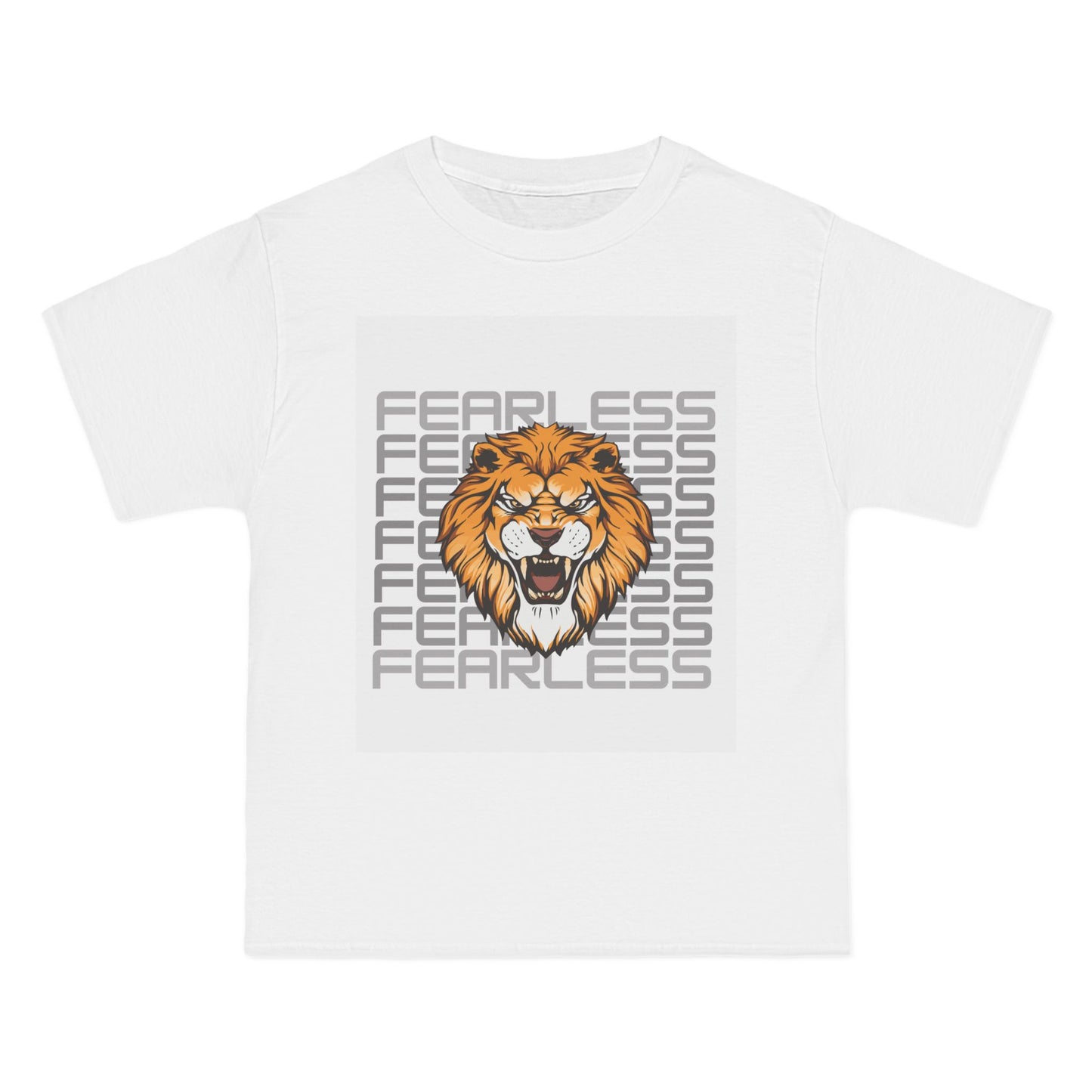 Fearless Lion Graphic T-Shirt for Bold Spirit